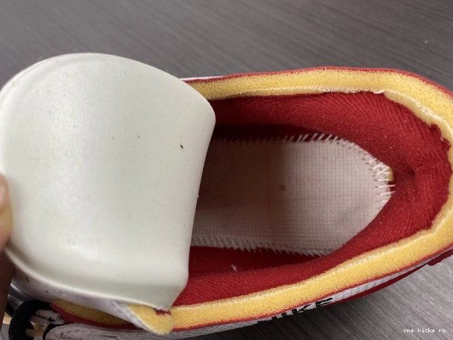 Rep Onekick Low DJ4375-106 Jordan White 2 SP Off-White Retro Red 0722